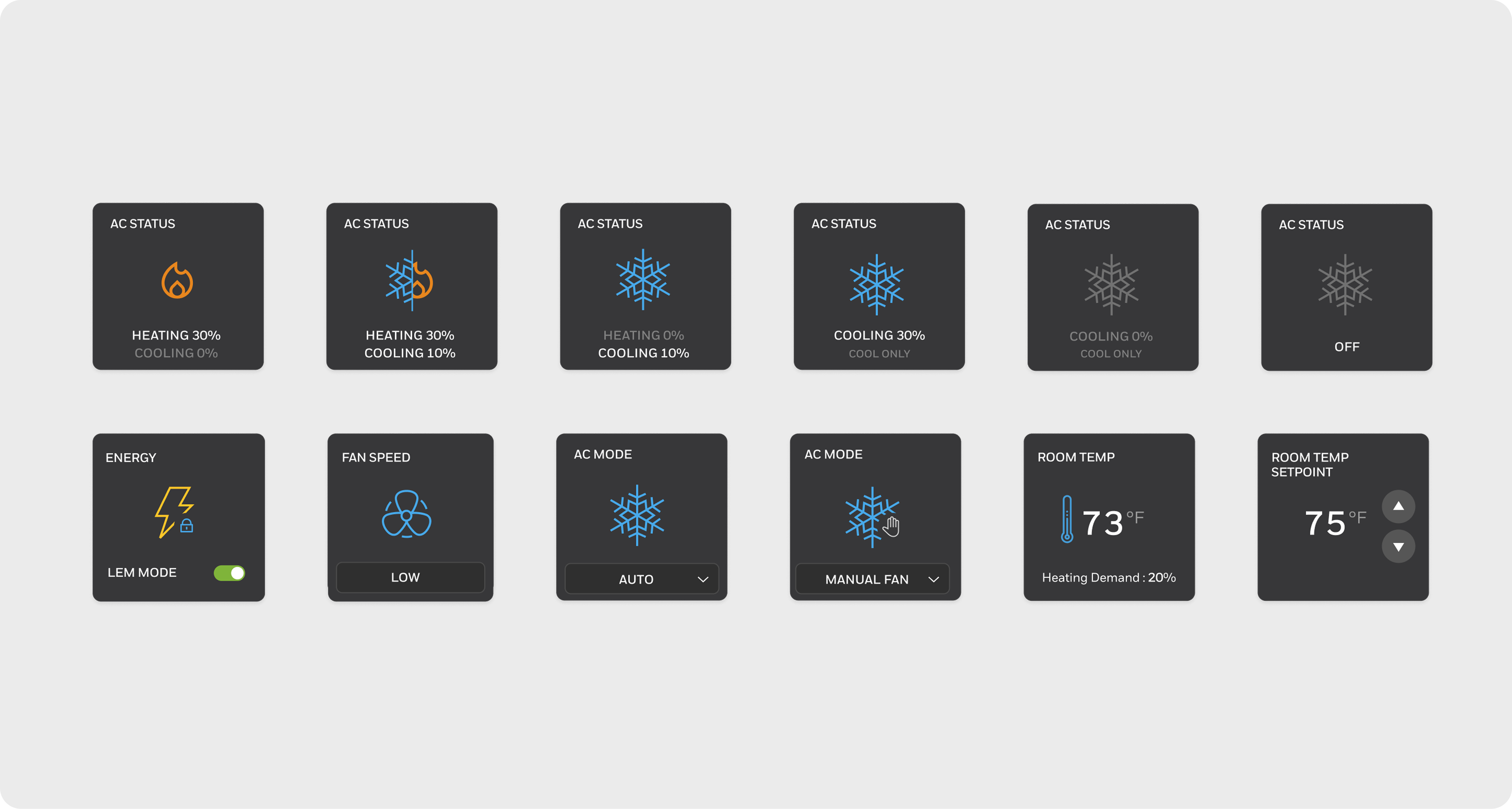 Alarm management interface